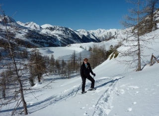  Parque de raquetas de nieve Mercantour 